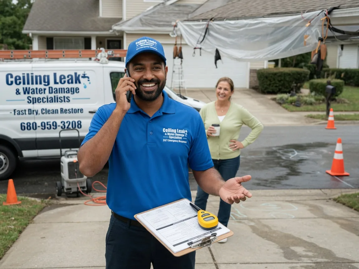 Ceiling Leak Cleanup Pascagoula, MS FAQs