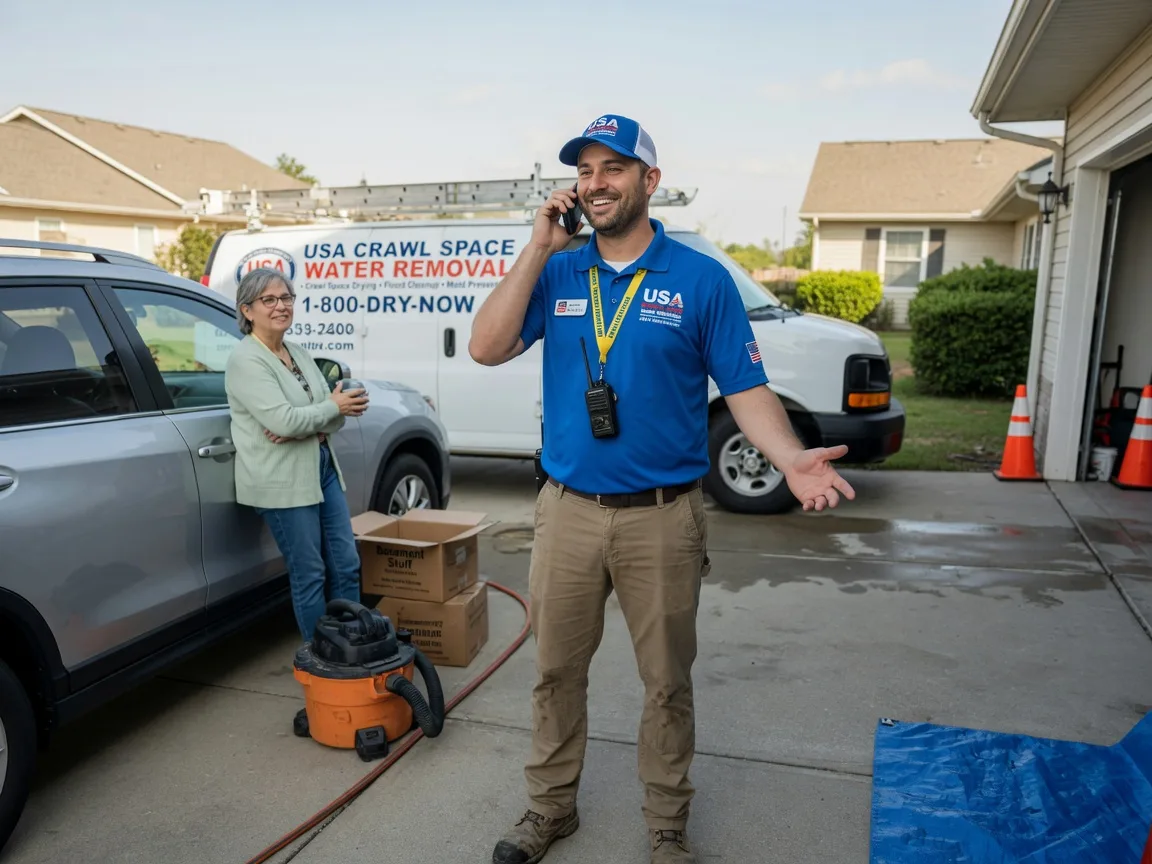 Crawl Space Water Removal Pascagoula, MS FAQs